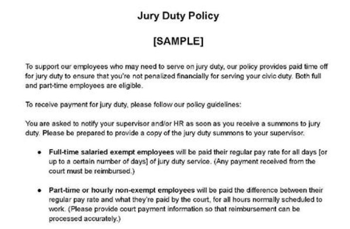 Are employers required to pay for jury duty in Virginia?